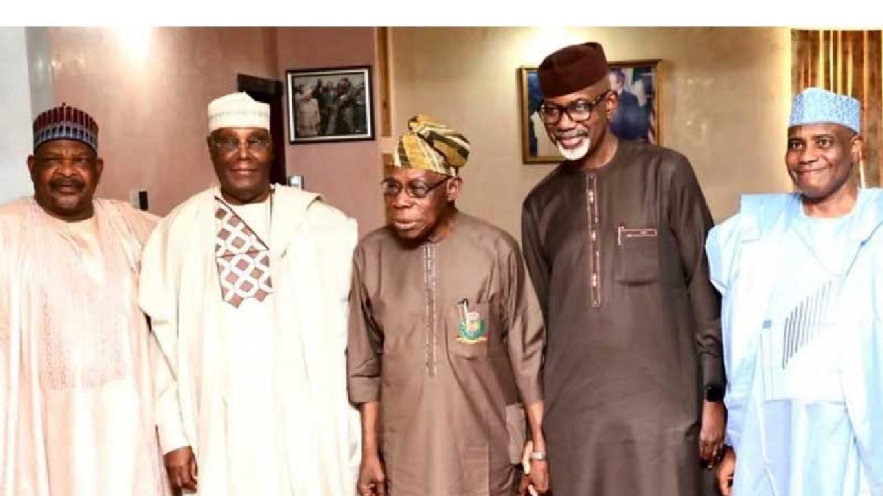 Atiku Meets Obasanjo