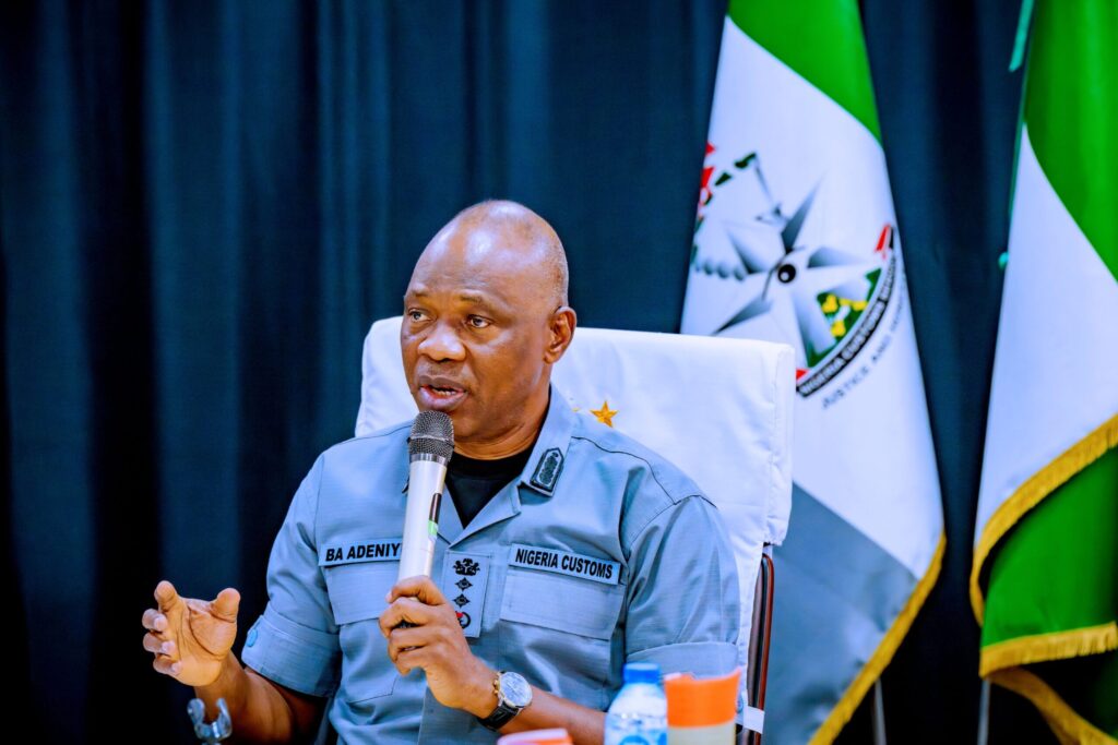 Comptroller-General of the Nigeria Customs Service, Adewale Adeniyi