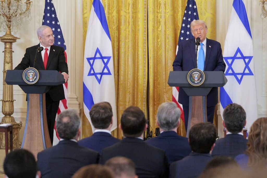 Netanyahu with Trump