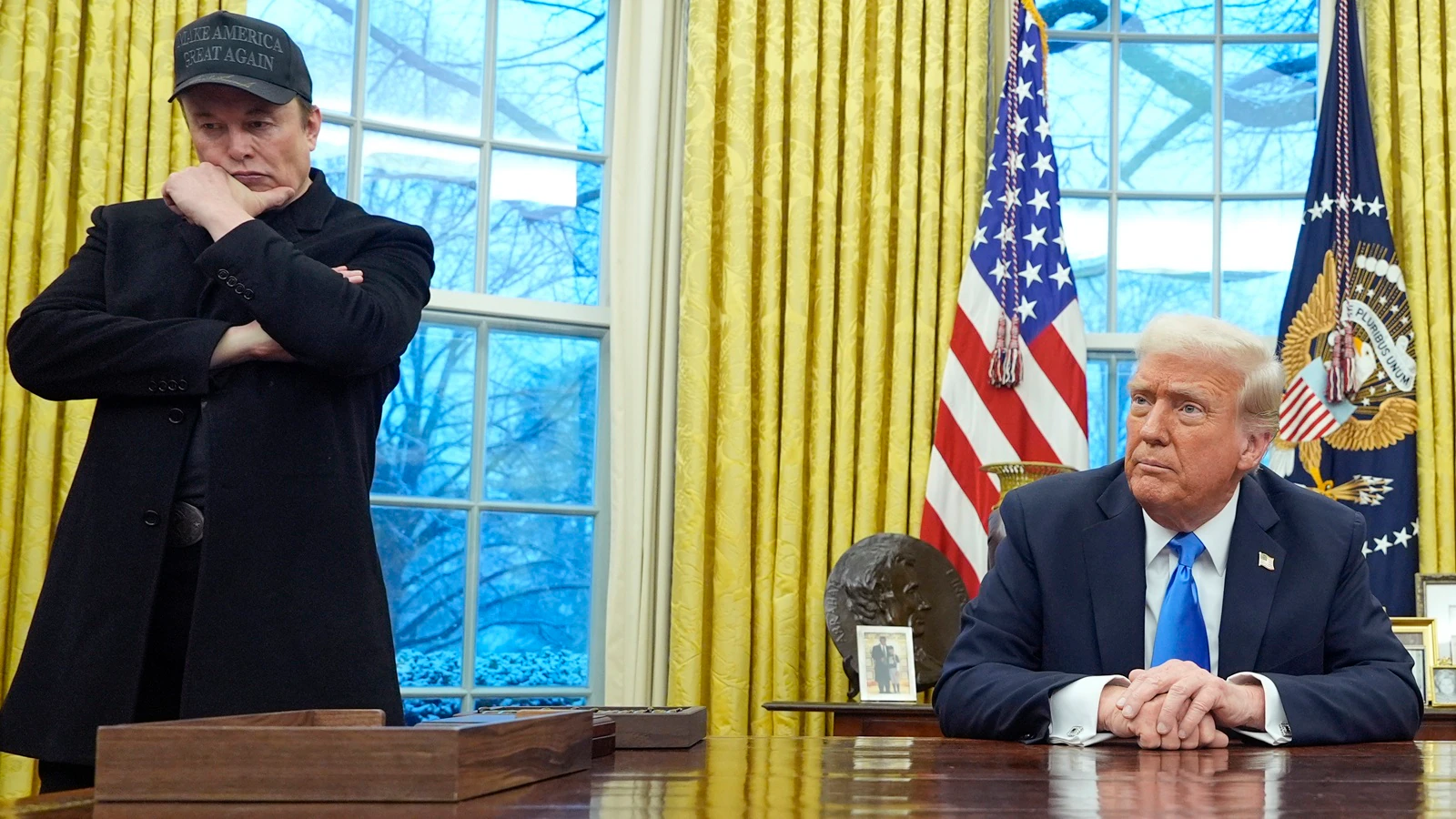 Trump and Elon Musk