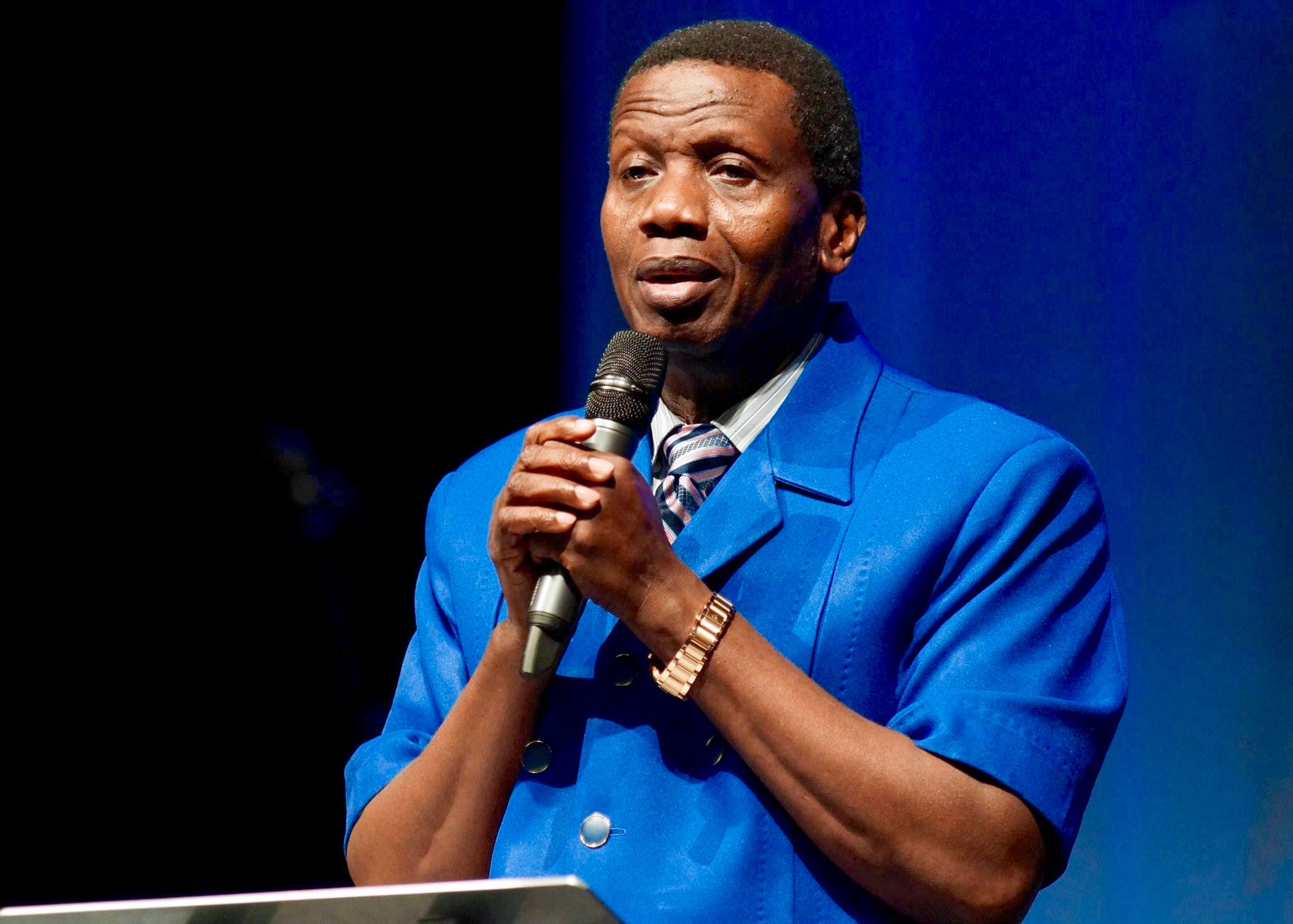 Adeboye preaching