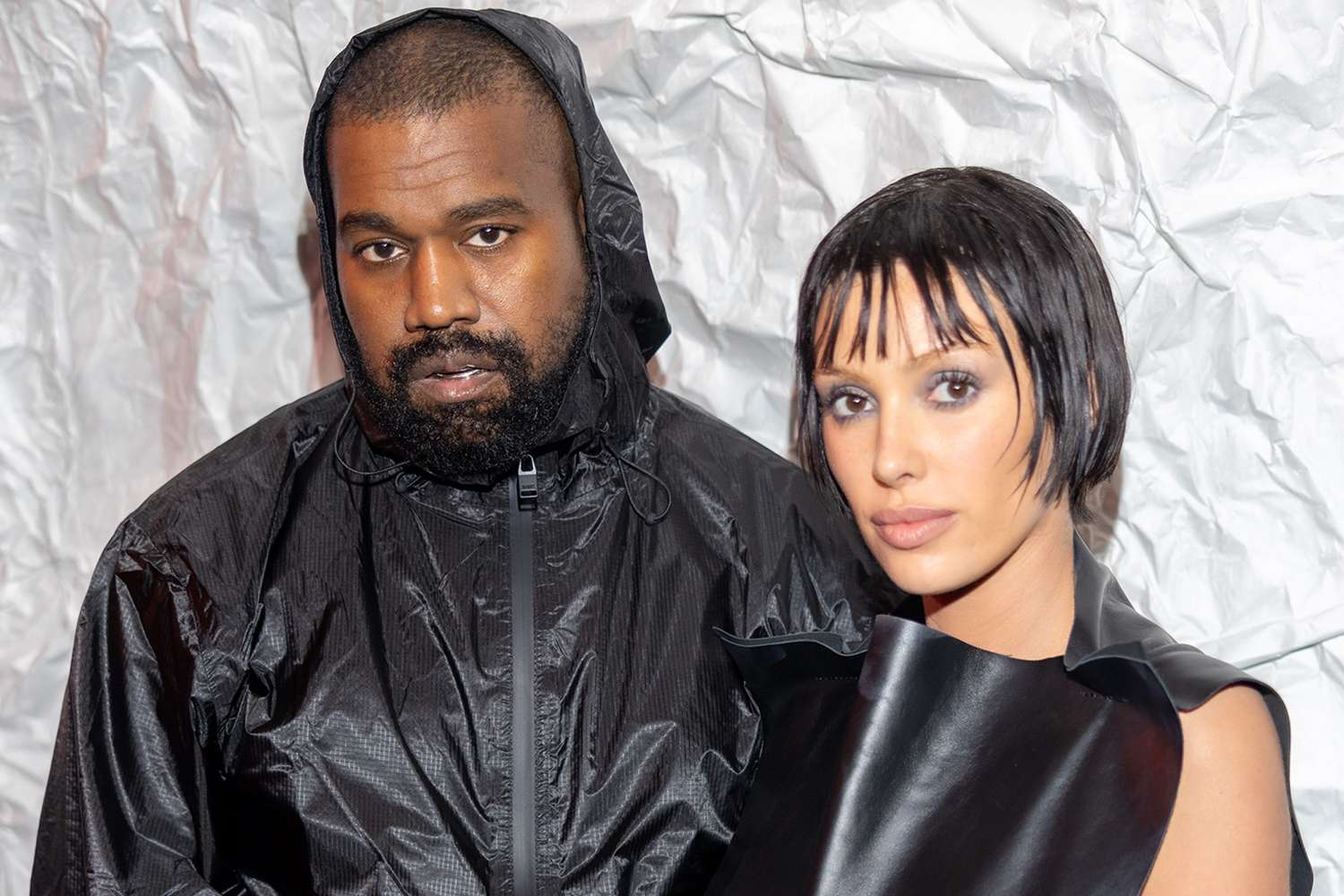Kanye West and his wife Bianca Censori