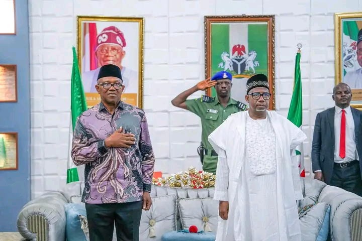 Gov Bala Mohammed with Peter Obi