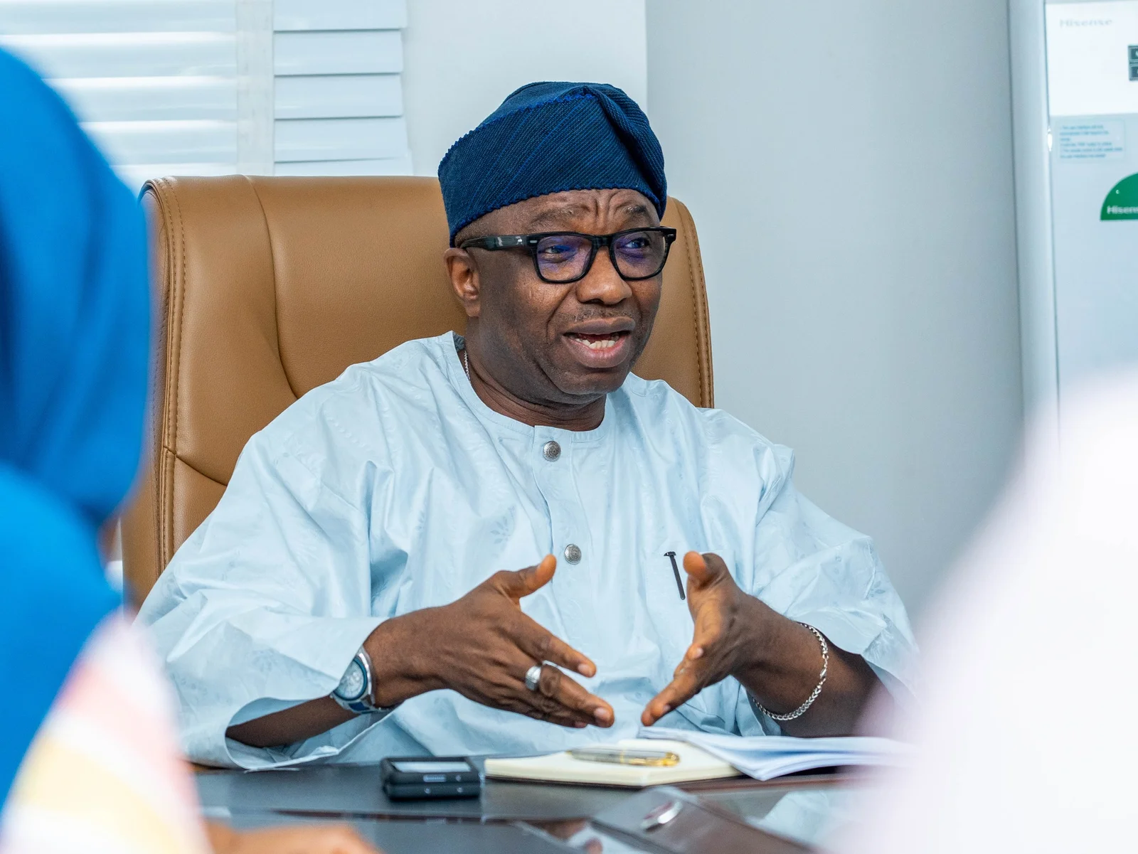 Dr. Vincent Olatunji speaking