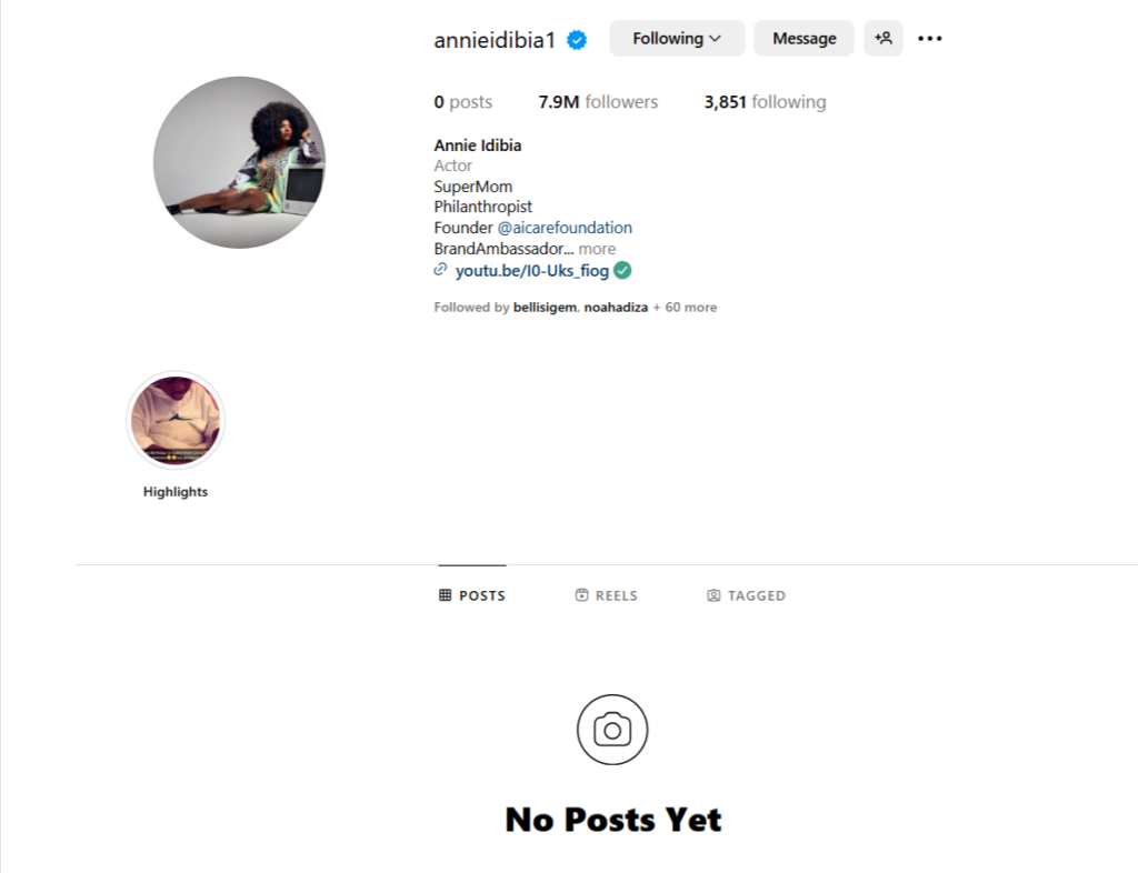 Annie Idibia annieidibia1 • Instagram photos and videos 03 27 2025 03 40 PM