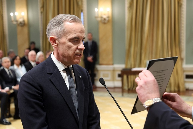 Canadas Prime Minister Mark Carney TopshotCanadaPoliticsCarney 3