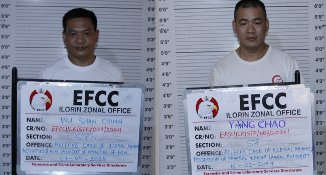 Chinese Nationals Convicted for Illegal Mining in Kwara State