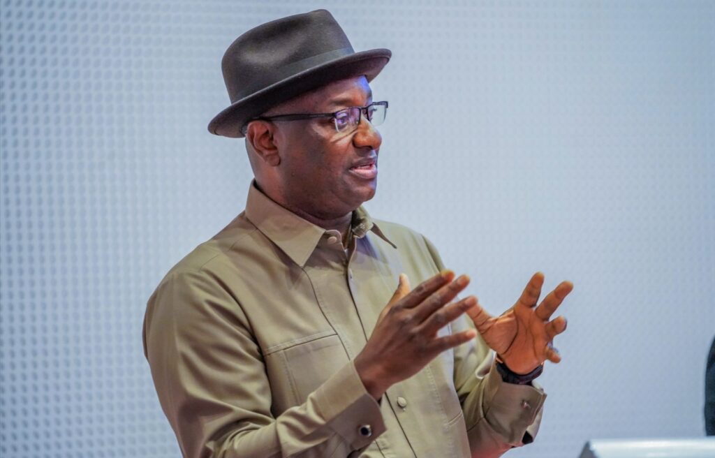 Photo of Festus Keyamo speaking