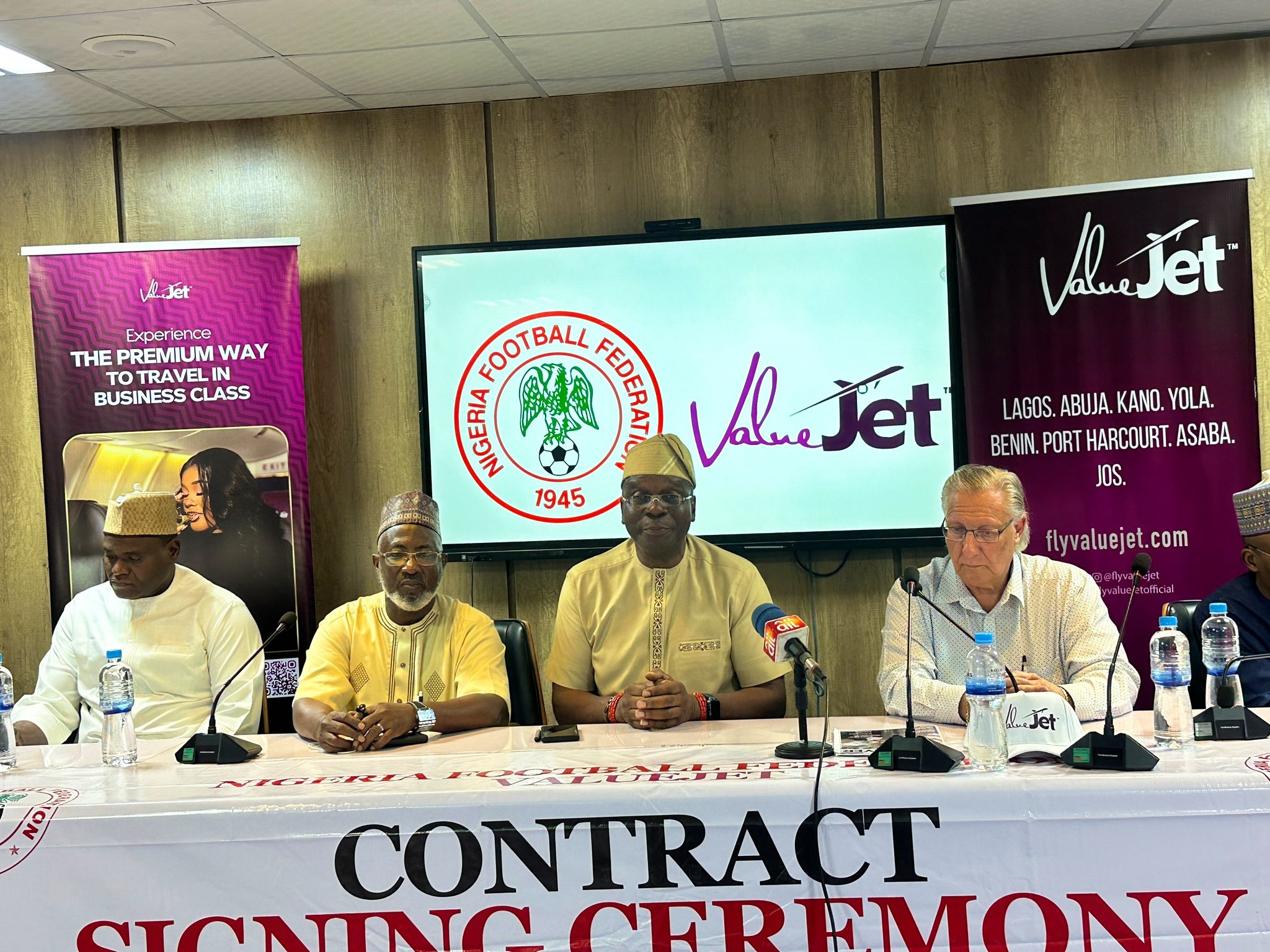 ValueJet CEO Hails Super Eagles’ Win, Reaffirms Commitment to Nigerian Football