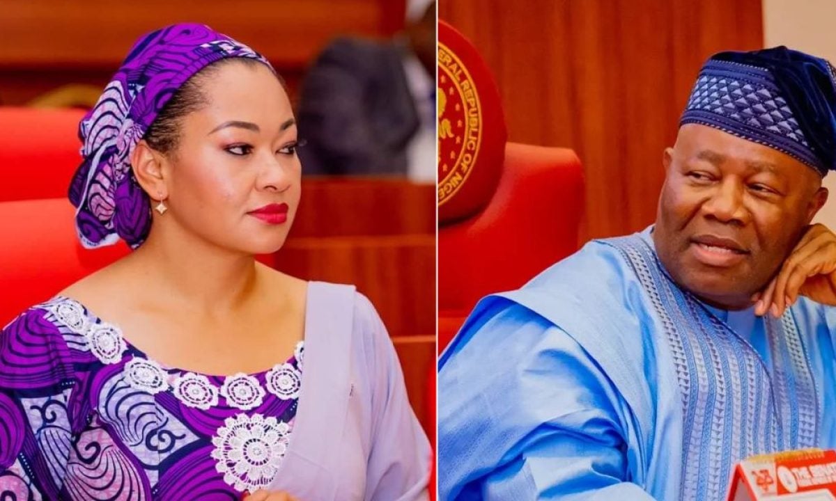 Senator Natasha and Akpabio