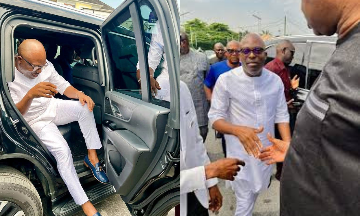 Gov Fubara Makes First Public Appearance Following Suspension