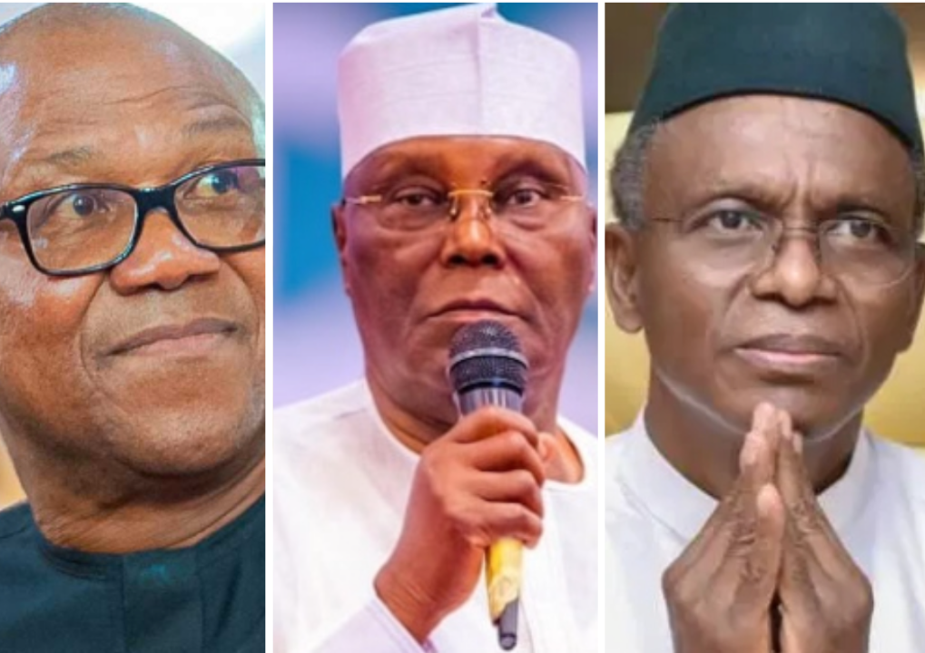 Atiku, Peter Obi, and El-Rufai