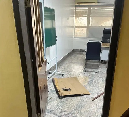 NAF personnel invaded our office, flogged staff, looted gadgets, IKEDC says