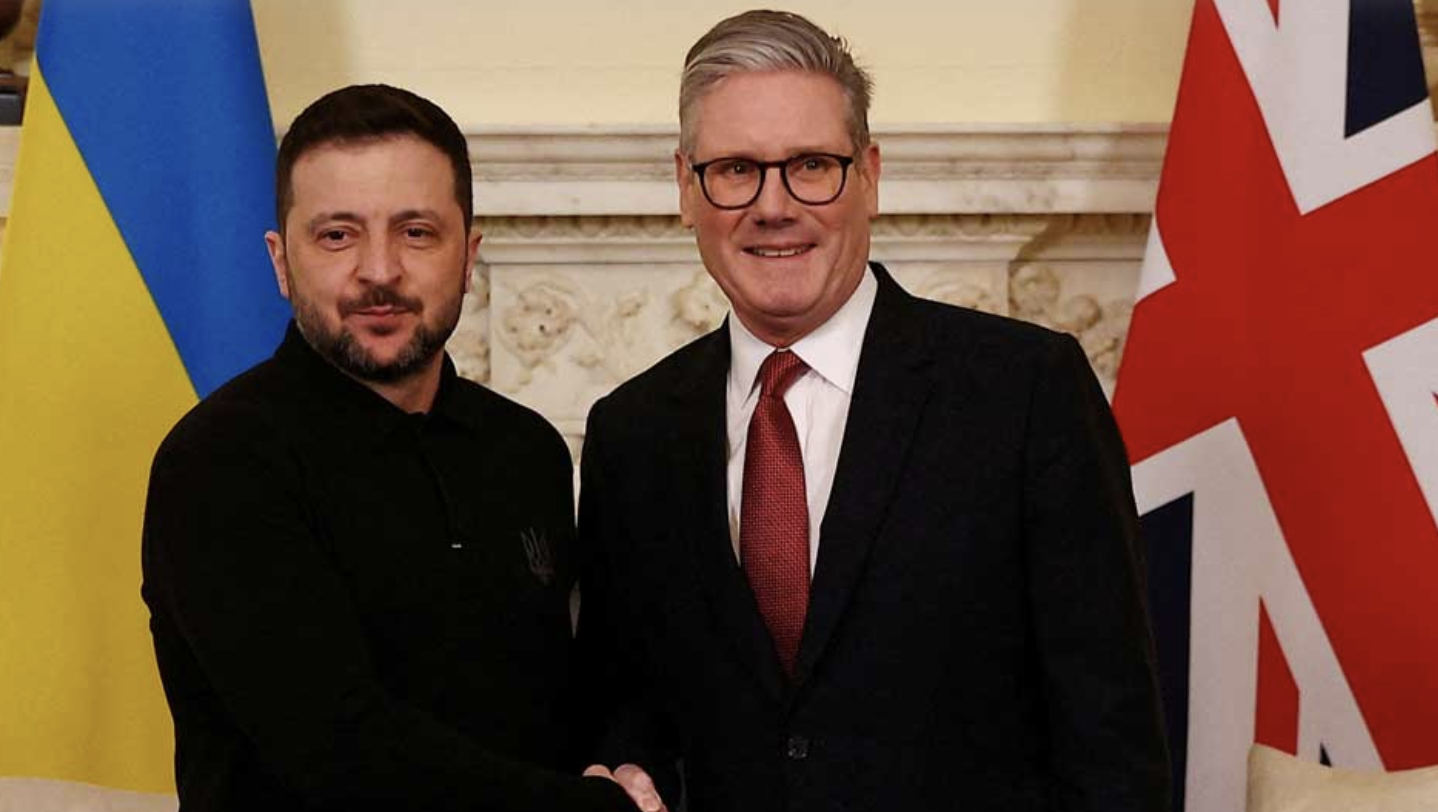Starmer and Zelensky