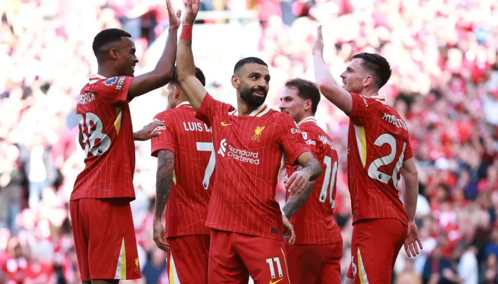 Liverpool Clinches Premier League Title in Style With Anfield Rout Over Tottenham