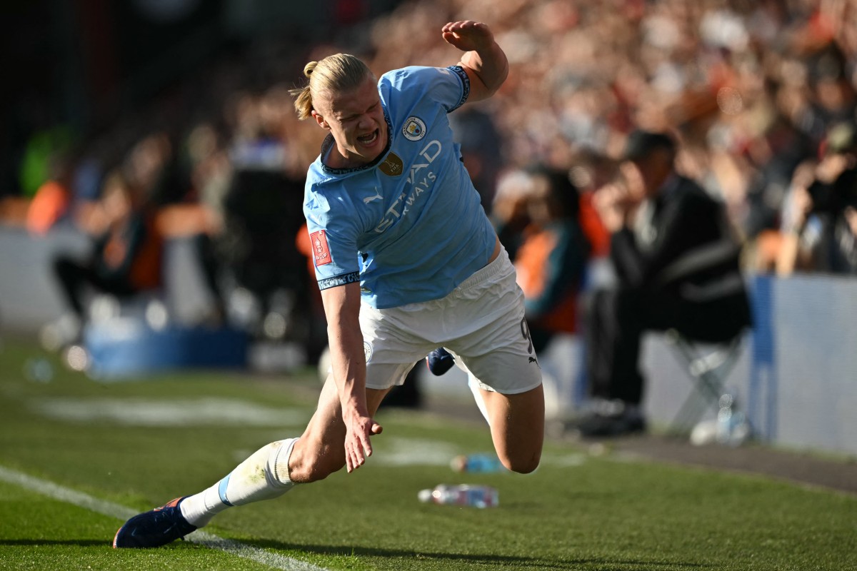 Man City’s Erling Haaland Out with Ankle Injury Ahead of Crucial Fixtures