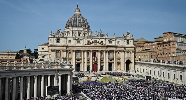 AFP 20250420 42VR783 v1 Preview VaticanReligionEasterMass