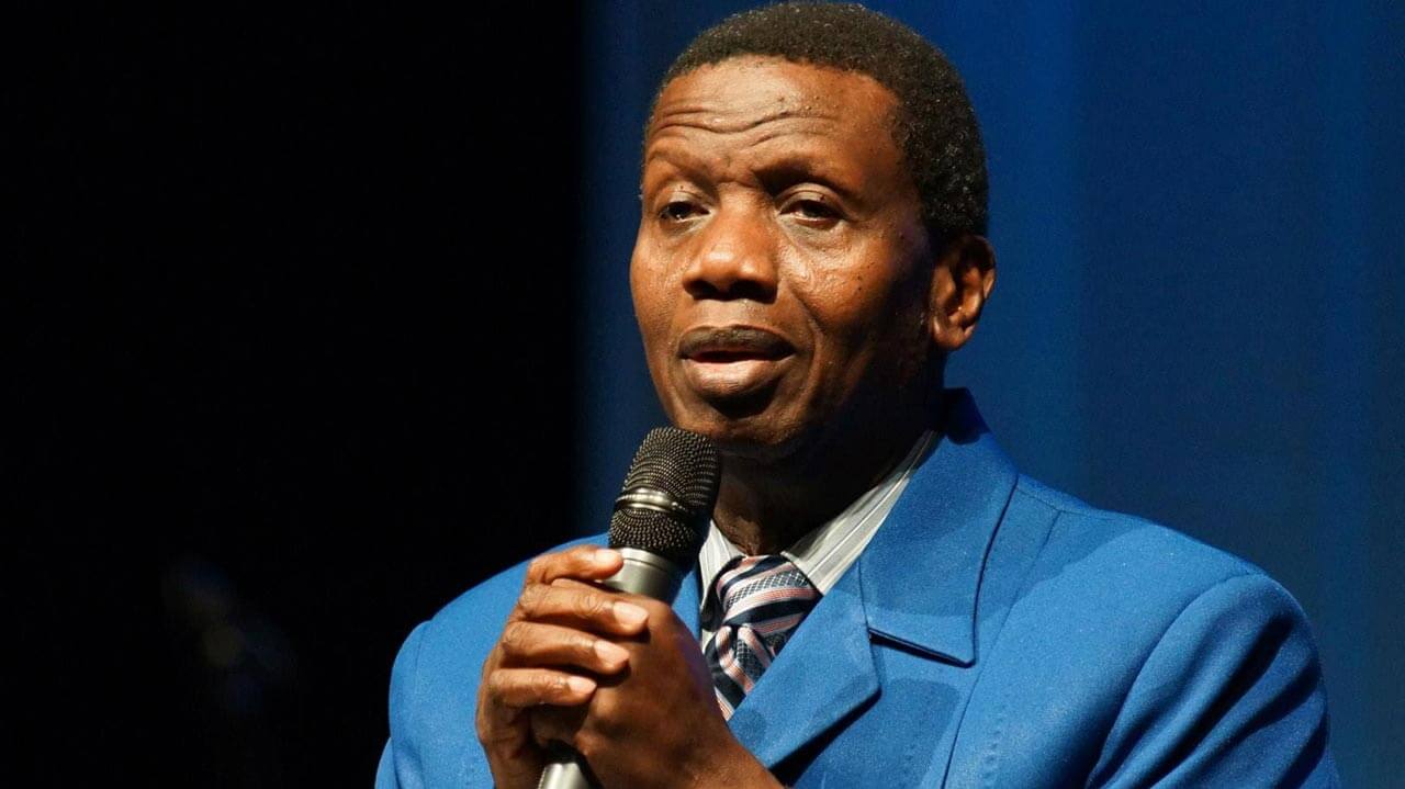 The General Overseer of the Redeemed Christian Church of God (RCCG), Pastor Enoch Adeboye.