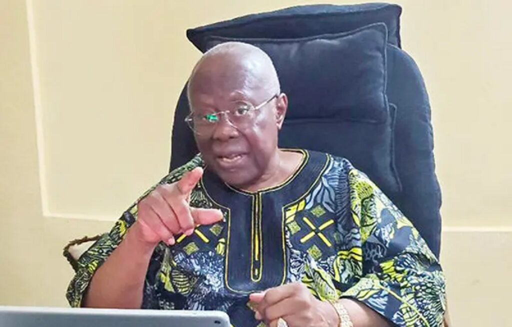 Bode George Slams Atiku Over Visit to Buhari, Dismisses Mega Party Agenda