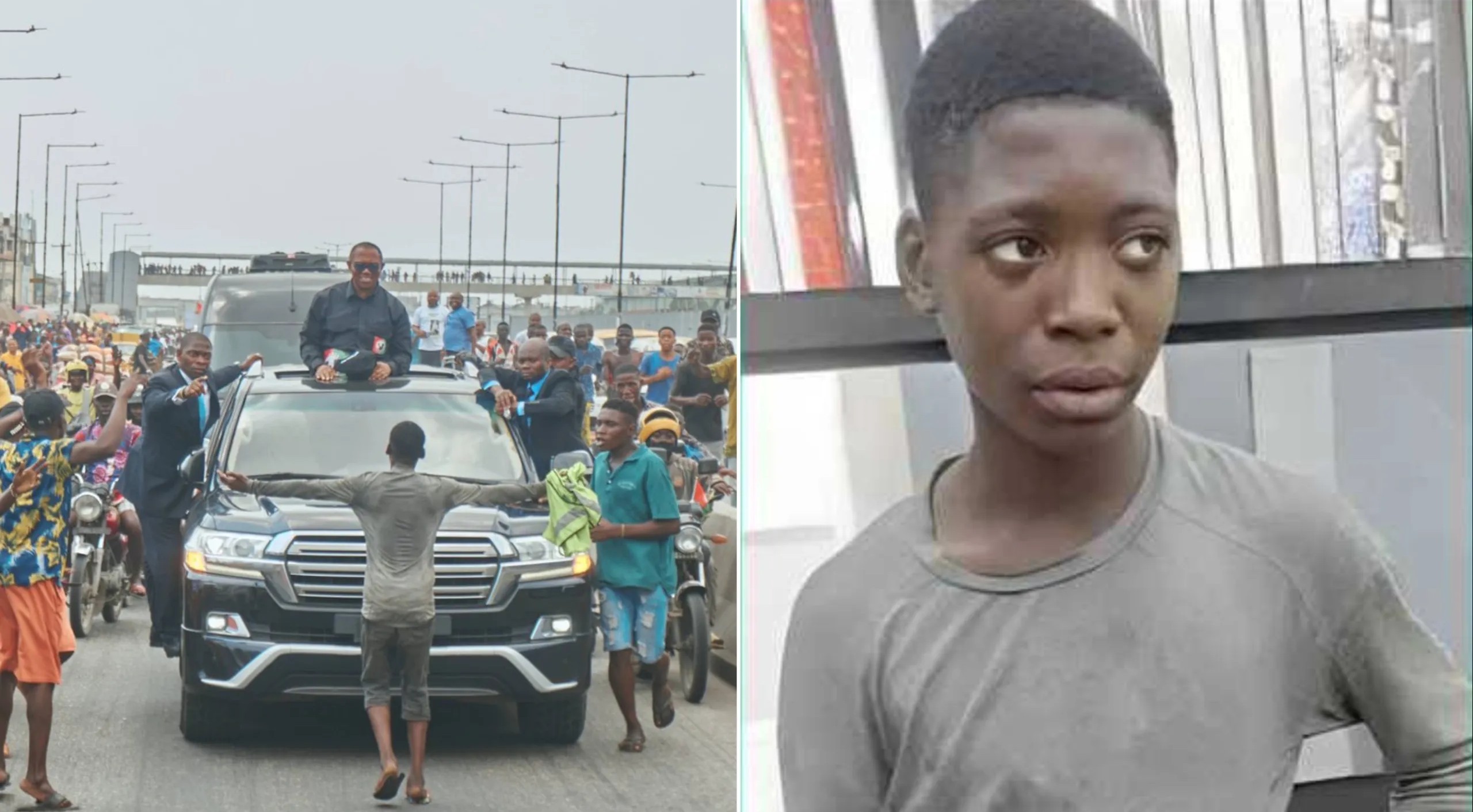 Court Frees Viral Teenager Who Stood in Front of Peter Obi's Convoy