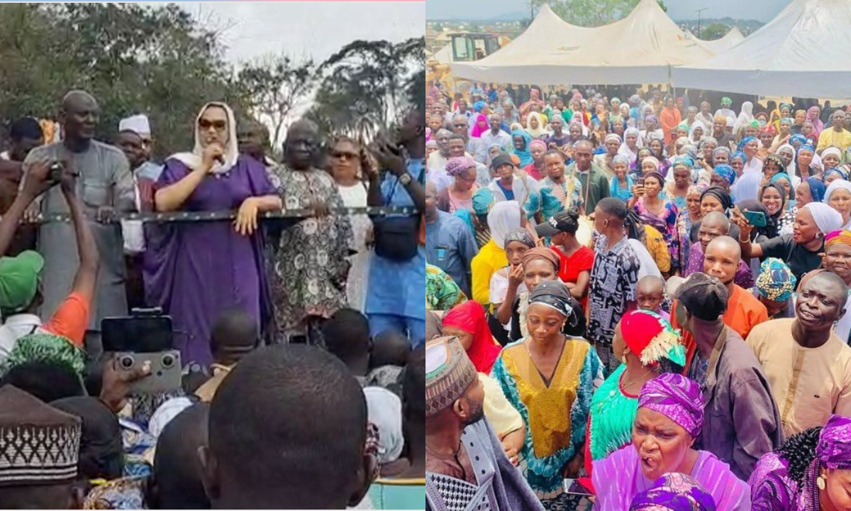 ‘Nobody and nothing can stop me from coming home’- Sen Natasha Holds Homecoming Rally Despite Ban
