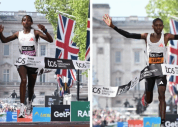 Tigst Assefa Shines with World Record as Sawe Dominates London Marathon