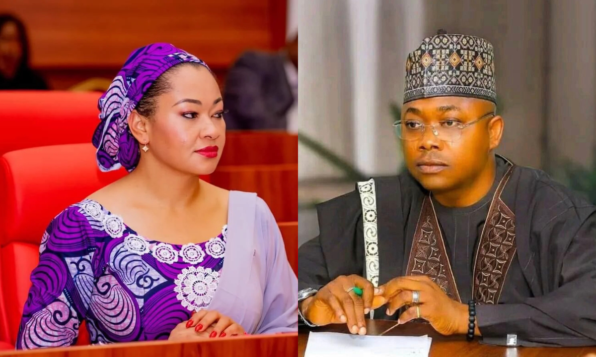 Senator Natasha and Governor Ododo