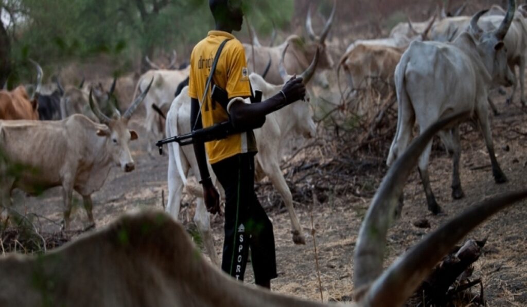 Herdsmen with cows