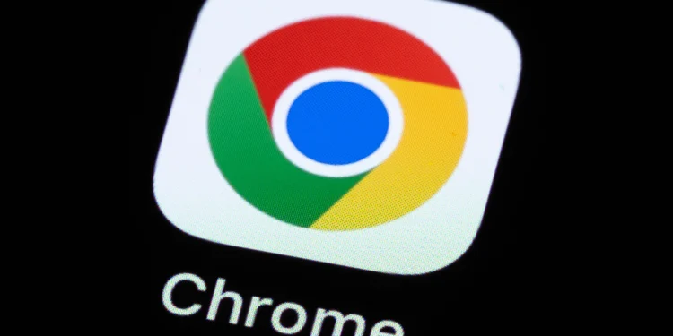 Photo of Chrome browser