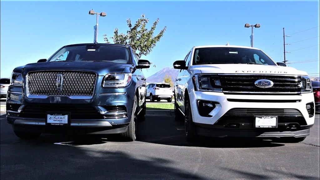 Ford Expedition and Lincoln-branded Navigator SUVs