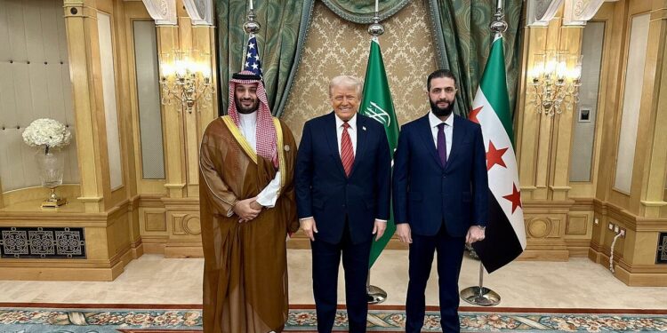 Trump Meets Syrian Leader in Saudi