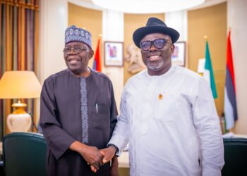 Tinubu Meets Oborevwori in Closed-Door Talks Following Historic APC Defection