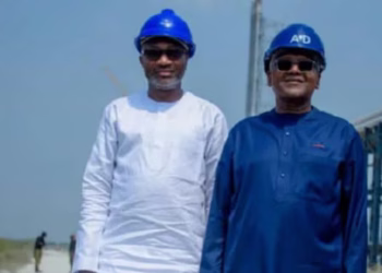 Photo of Otedola and Dangote