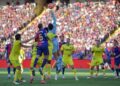 Photo of Villarreal and Barcelona players