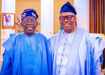 Photo of Tinubu and Akpabio