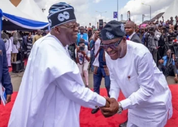 Photo of Tinubu and Wike