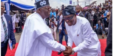 Photo of Tinubu and Wike