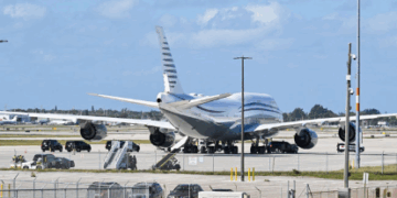 Boeing 747 from Qatar for Air Force One