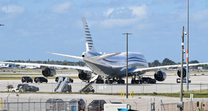 Boeing 747 from Qatar for Air Force One