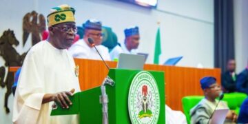 Photo of Tinubu in NASS