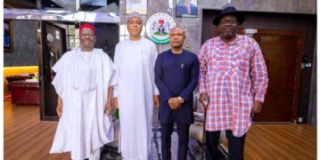 Photo of Saraki and Mbah