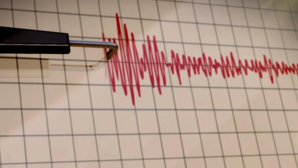 Sign earthquake