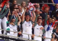 Photo of Sunderland players celebrating