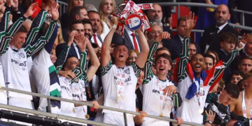 Photo of Sunderland players celebrating