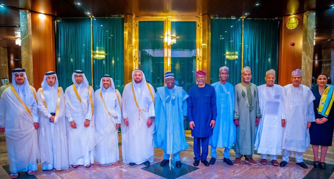 Tinubu Qatari1