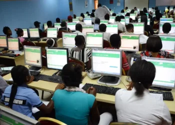 Photo of JAMB candidates