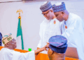 Photo of Tinubu, Akpabio and Abbas