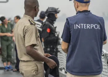 Photo of INTERPOL officials