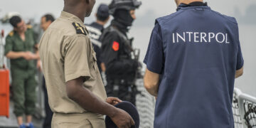 Photo of INTERPOL officials