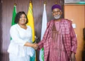 Photo of Memounatou Ibrahima and Yusuf Tuggar